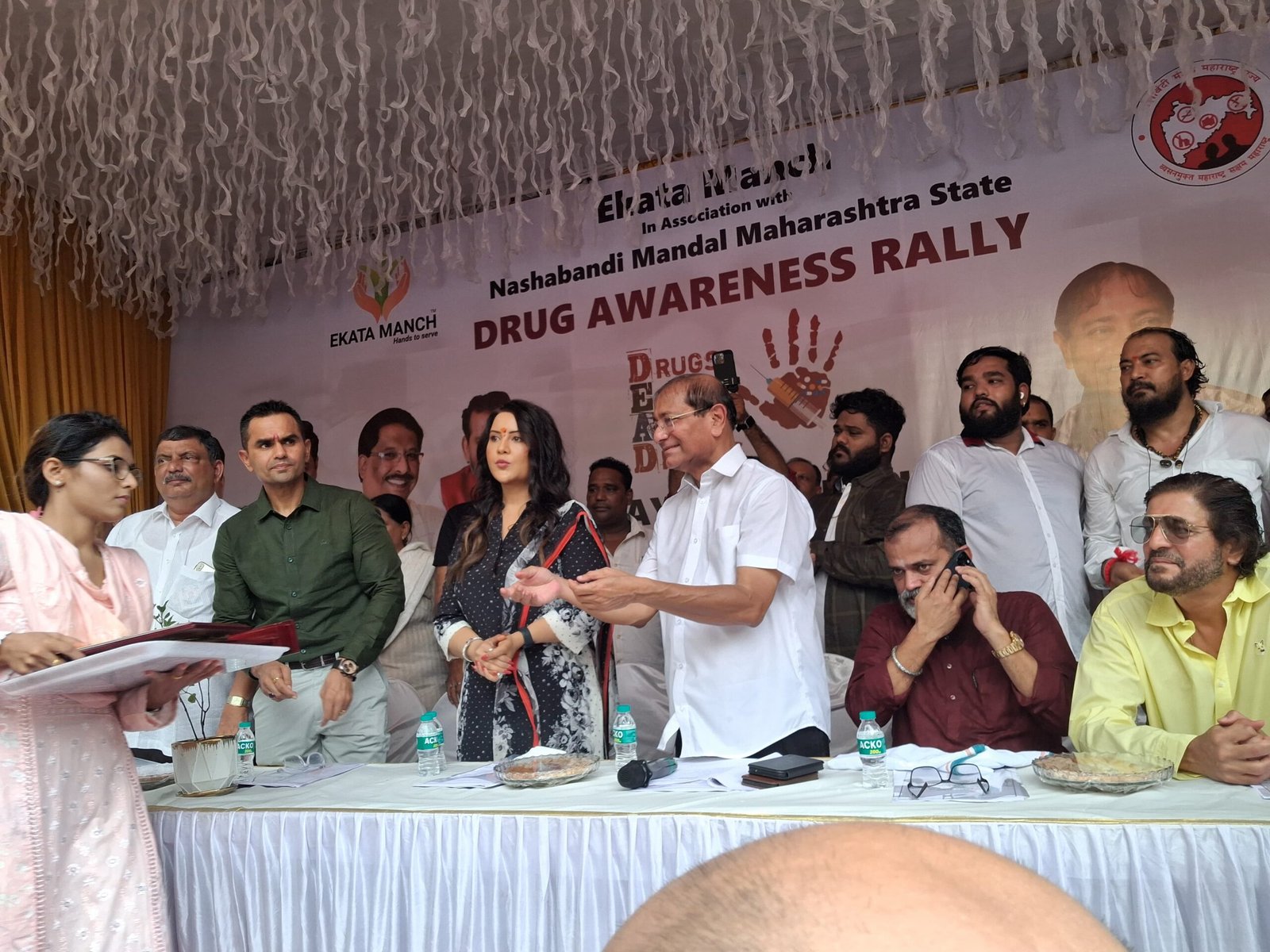व्यसनमुक्त समाजासाठी एकता मंचची भव्य नशा मुक्ती रॅली – समाजाला नवसंजीवनी