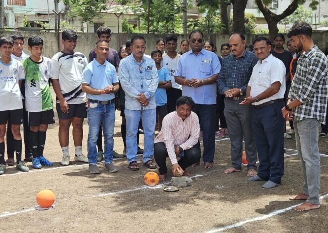 डॉजबॉल प्रशिक्षण शिबिरास सुरवात………*